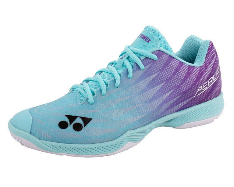 Yonex Badmintonschuhe Aerus Z2 (Leichtigkeit) 2025 hellblau/violett Herren